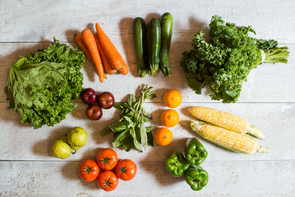 Seconde vie – panier de fruits et légumes moches